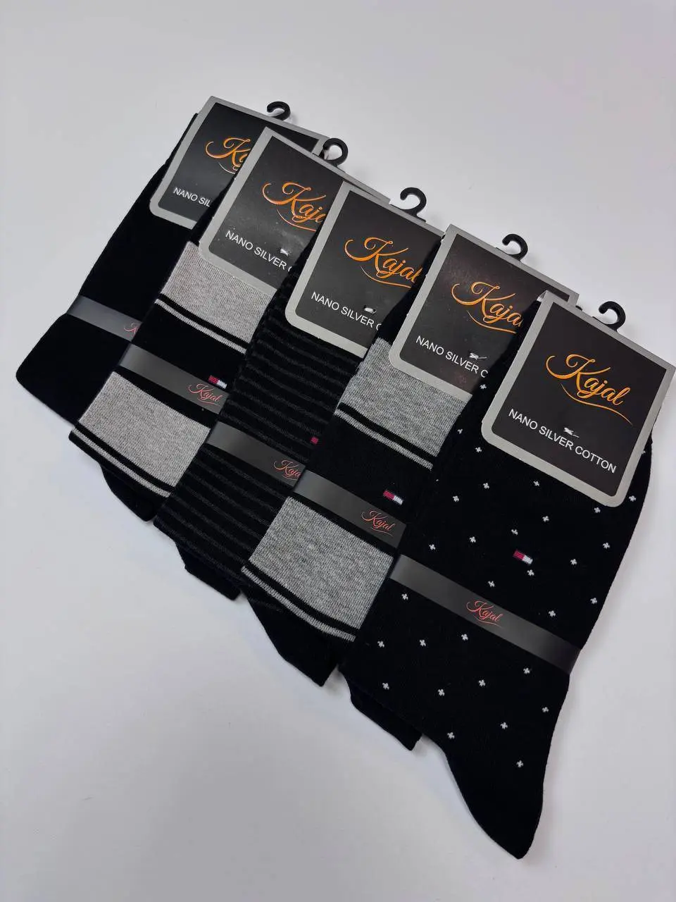 جوراب مردانه ساقدار پنبه ای کد620-5