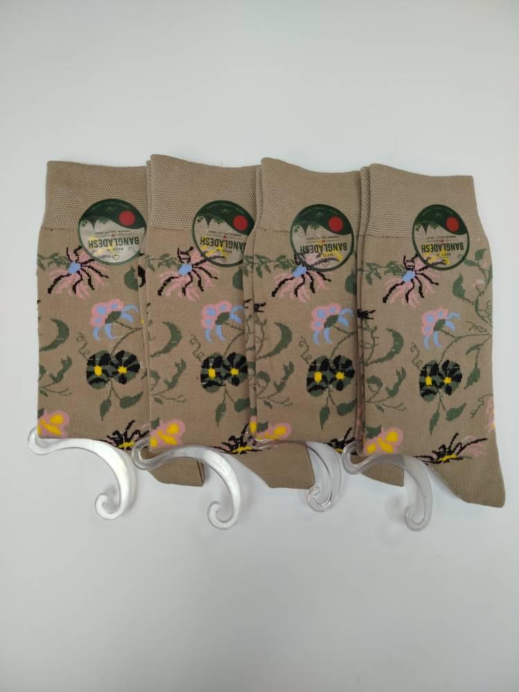 جوراب وارداتی فانتزی پینترستی کد 3020-29