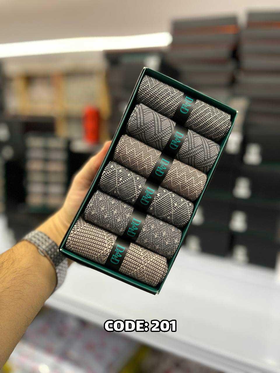 جوراب ساقدار مردانه DAD SOCKS - 201