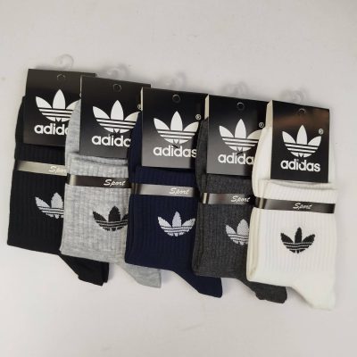 نیم ساق مردانه Adidas رنگی کد419-7