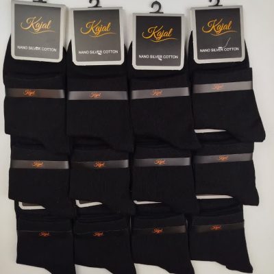 نیم ساق مردانه نخ پنبه 100% کد 633-1