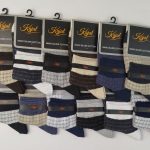 جوراب نیم ساق مردانه نخ هندی کد 302-4