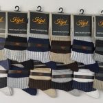 جوراب نیم ساق مردانه نخ هندی کد 302-7