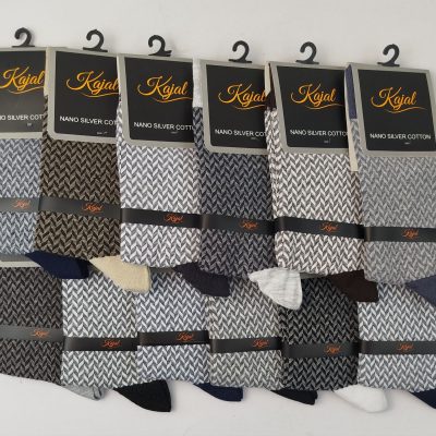 جوراب ساقدار مردانه نخ هندی کد 303-6