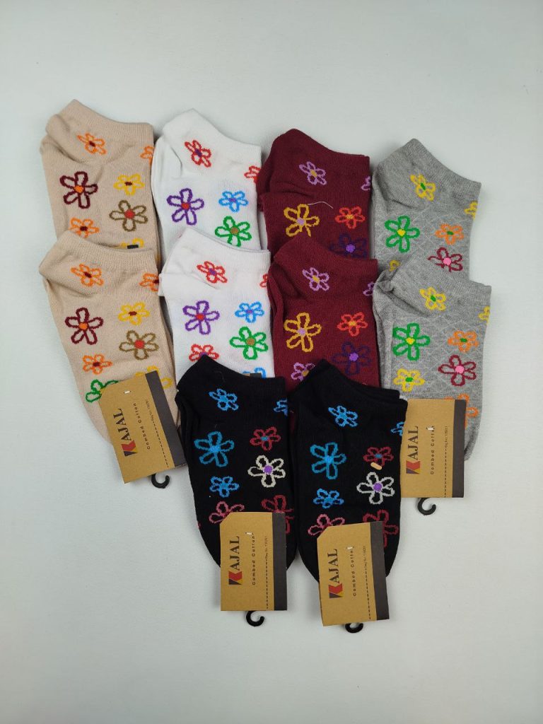 جوراب مچی پنبه زنانه کد615-11
