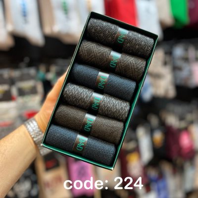 جوراب مردانه پنبه ای dad socks. 224