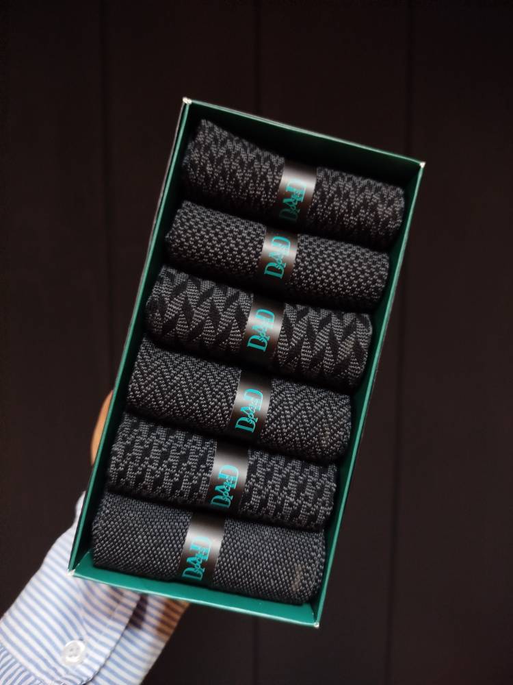 جوراب نیم ساق مردانه DAD SOCKS _ کد102B