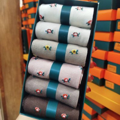 جوراب زنانه جعبه ای soxymom کد118