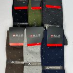 جوراب مردانه ساقدار پنبه ای کد 703-4