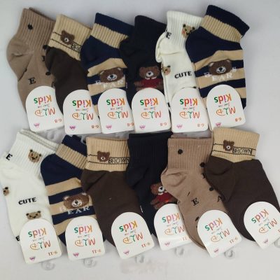 جوراب بچگانه پنبه کد706-6