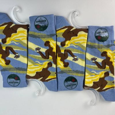 جوراب وارداتی فانتزی پینترستی کد3020-6