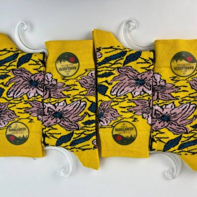 جوراب وارداتی فانتزی پینترستی کد 3020-9
