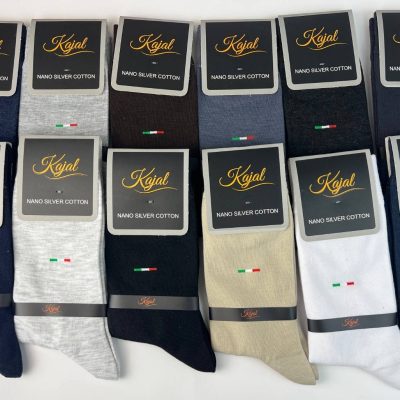جوراب ساقدار مردانه نخ هندی کد 303-13